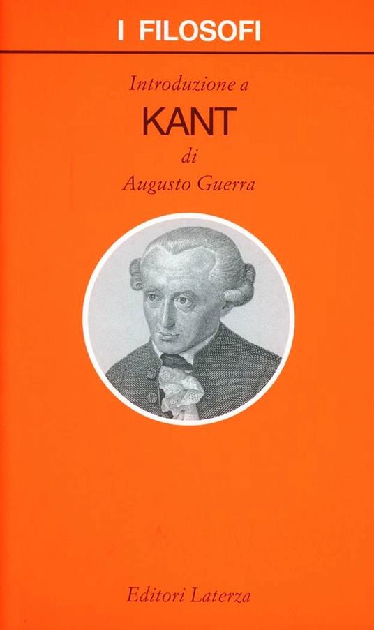 Introduzione a Kant - Augusto Guerra - copertina