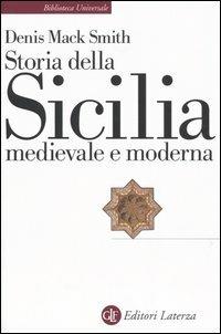 Storia della Sicilia medievale e moderna - Denis Mack Smith - copertina