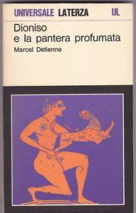  Dioniso e la pantera profumata -  Marcel Detienne - copertina