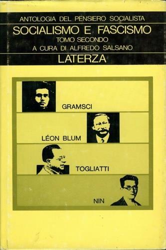 Antologia del pensiero socialista. Vol. 5: Socialismo e fascismo. - copertina