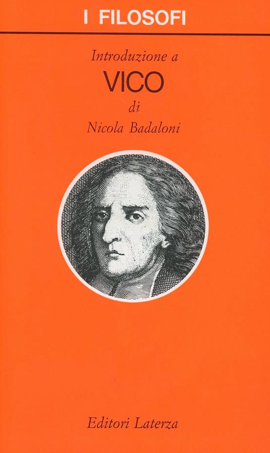 Introduzione a Vico - Nicola Badaloni - copertina