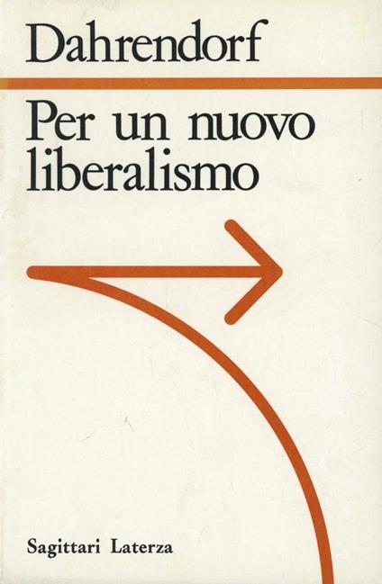 Per un nuovo liberalismo - Ralf Dahrendorf - copertina