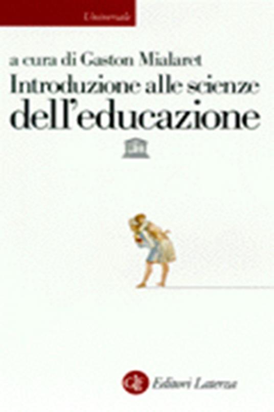 Introduzione alle scienze dell'educazione - copertina