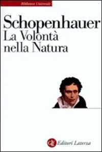 La volontà nella natura - Arthur Schopenhauer - copertina