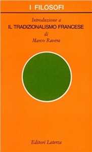 Libro Introduzione al tradizionalismo francese Marco Ravera