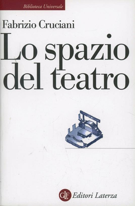 Lo spazio del teatro - Fabrizio Cruciani - copertina