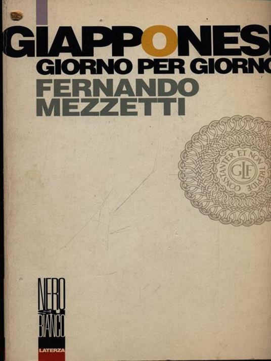 I giapponesi giorno per giorno - Fernando Mezzetti - copertina