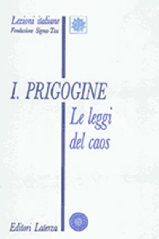 Le leggi del caos - Ilya Prigogine - copertina