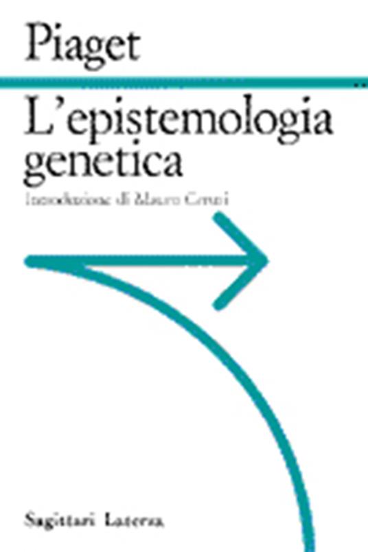 L' epistemologia genetica - Jean Piaget - copertina