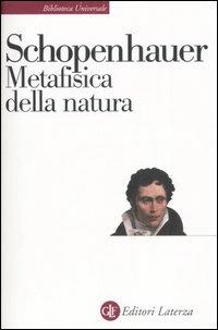 Metafisica della natura - Arthur Schopenhauer - copertina