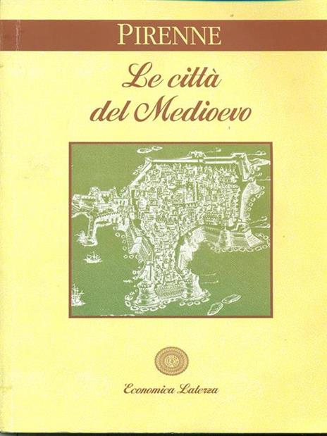 Le città del Medioevo - Henri Pirenne - copertina