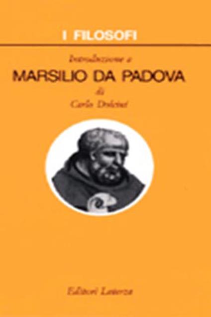 Introduzione a Marsilio da Padova - Carlo Dolcini - copertina