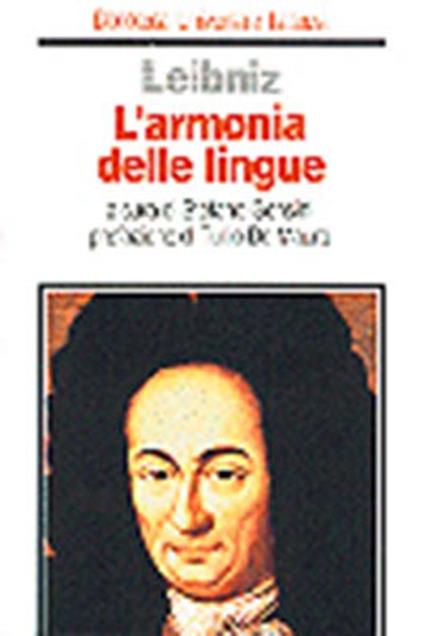 L' armonia delle lingue - Gottfried Wilhelm Leibniz - copertina