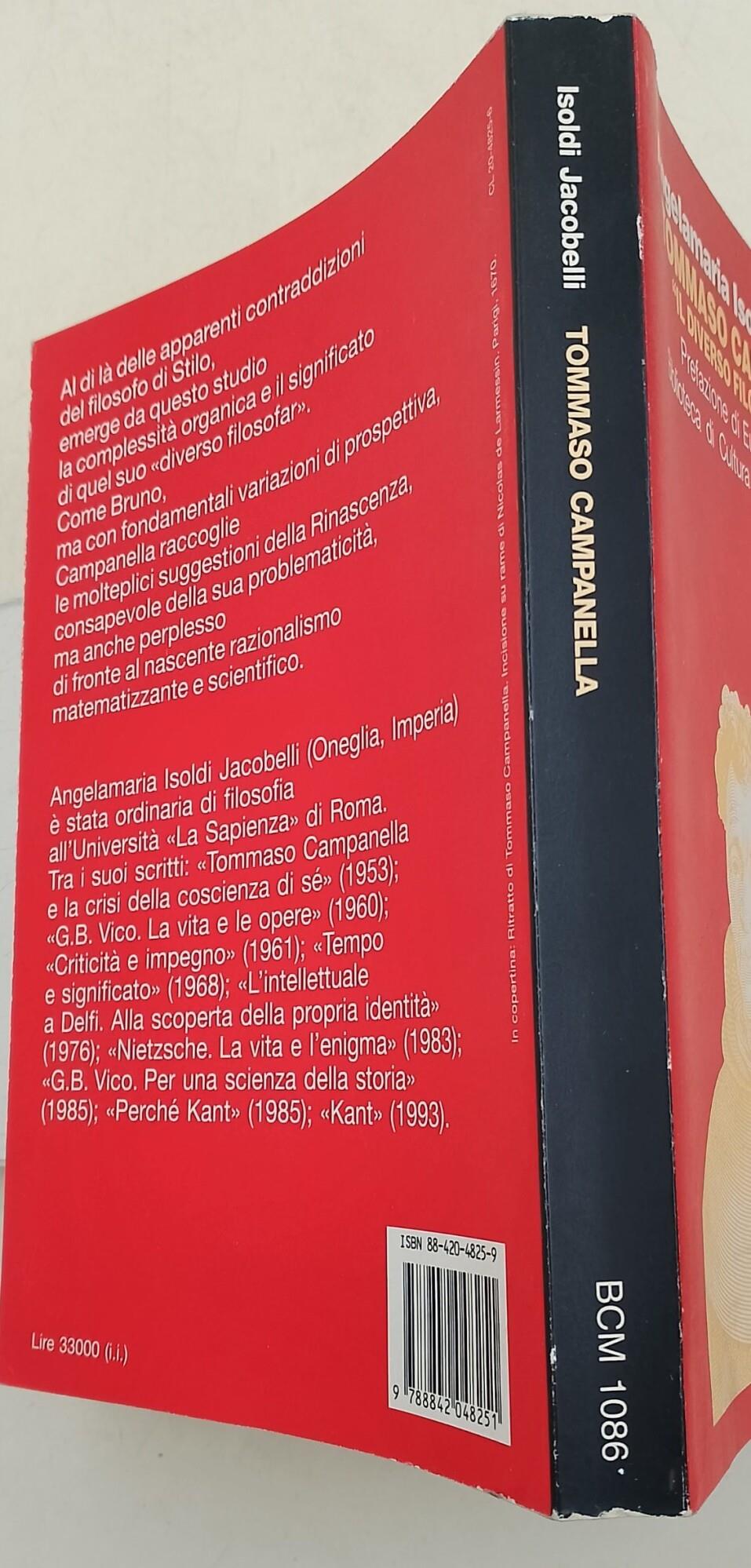 Tommaso Campanella. «Il diverso filosofar mio»