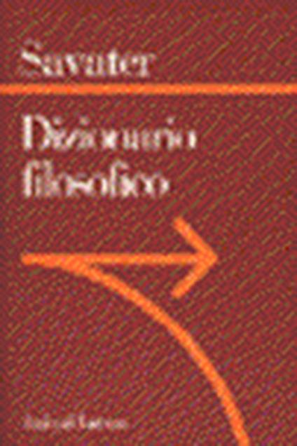 Dizionario filosofico - Fernando Savater - copertina