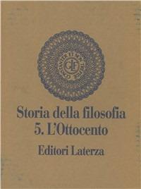 Storia della filosofia. Vol. 5 - copertina