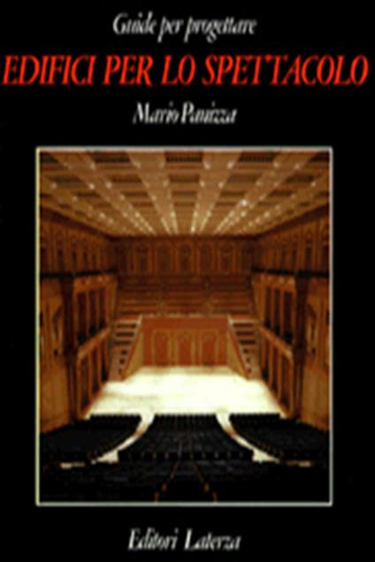 Edifici per lo spettacolo - Mario Panizza - copertina