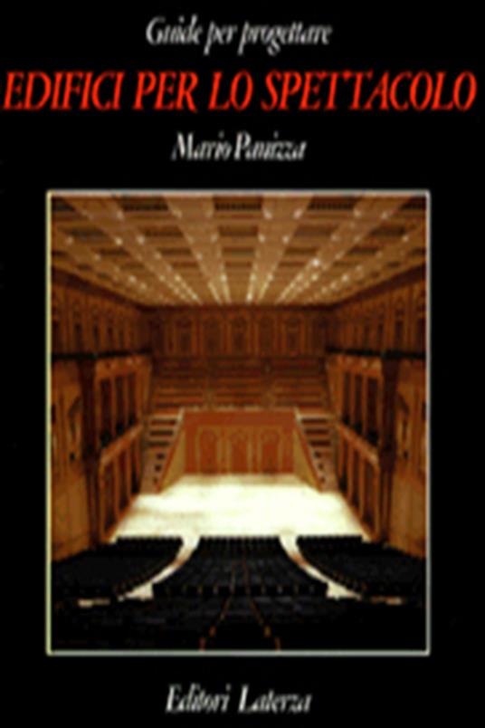 Edifici per lo spettacolo - Mario Panizza - copertina