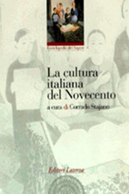 La cultura italiana del Novecento - copertina