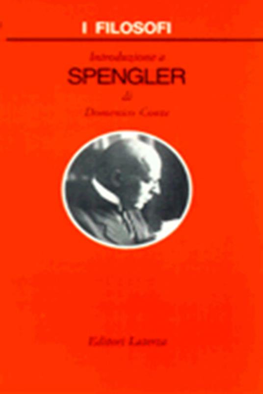 Introduzione a Spengler - Domenico Conte - copertina