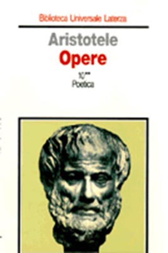Poetica - Aristotele - copertina