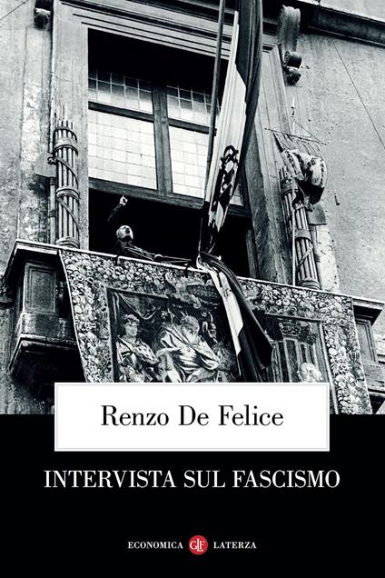 Intervista sul fascismo - Renzo De Felice - copertina