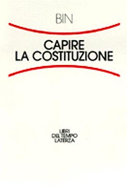 Capire la Costituzione - Roberto Bin - copertina