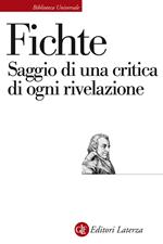 Saggio di una critica di ogni rivelazione