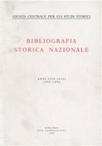 Bibliografia storica nazionale (1995-1996) vol. 57-58