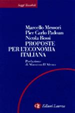 Proposte per l'economia italiana