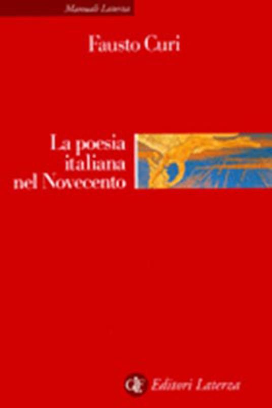La poesia italiana nel Novecento - Fausto Curi - copertina