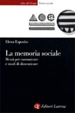 La memoria sociale. Mezzi per comunicare e modi di dimenticare