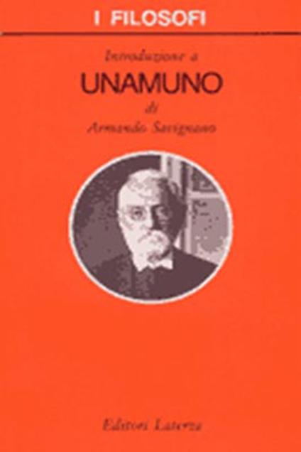 Introduzione a Unamuno - Armando Savignano - copertina