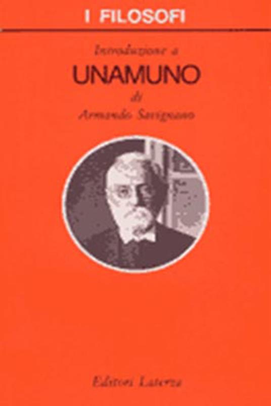 Introduzione a Unamuno - Armando Savignano - copertina