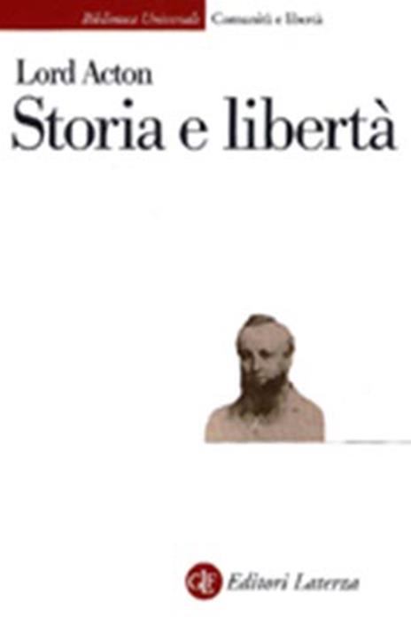 Storia e libertà - John E. Acton - copertina