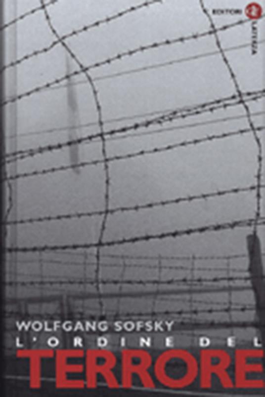 L' ordine del terrore - Wolfgang Sofsky - copertina