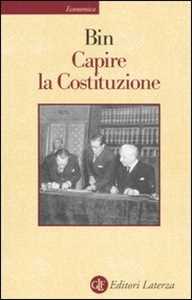 Libro Capire la Costituzione Roberto Bin