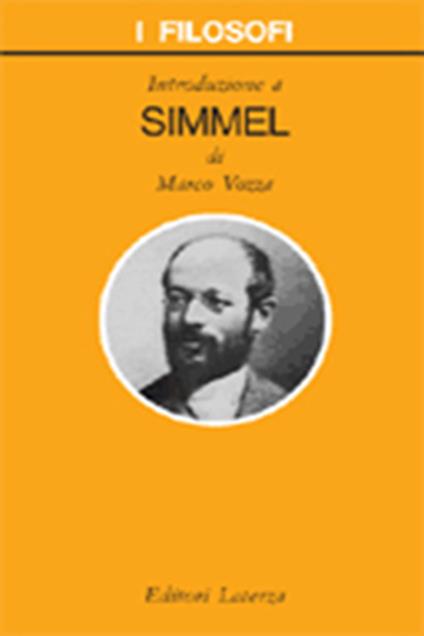 Introduzione a Simmel - Marco Vozza - copertina