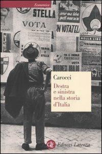 Destra e sinistra nella storia d'Italia - Giampiero Carocci - copertina