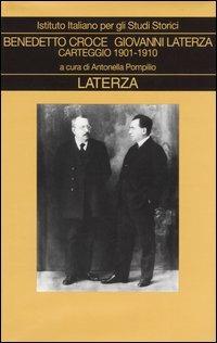 Carteggio. Vol. 1: 1901-1910. - Benedetto Croce,Giovanni Laterza - copertina