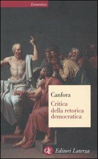 Critica della retorica democratica - Luciano Canfora - copertina