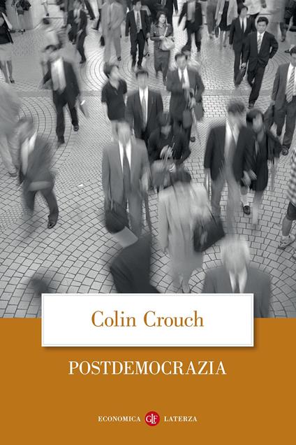 Postdemocrazia - Colin Crouch - copertina