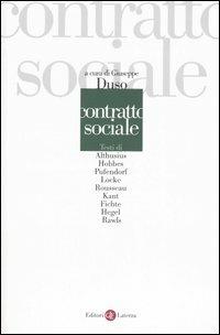 Contratto sociale - copertina