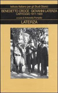 Carteggio. Vol. 2: 1911-1920. - Benedetto Croce,Giovanni Laterza - copertina