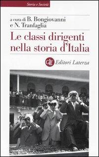 Le classi dirigenti nella storia d'Italia - copertina