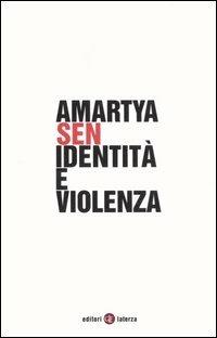 Identità e violenza - Amartya K. Sen - copertina