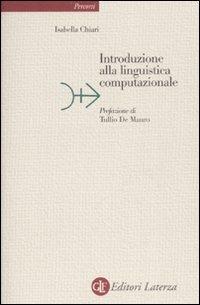 Introduzione alla linguistica computazionale - Isabella Chiari - copertina