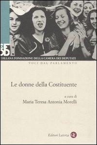 Le donne della Costituente. Con DVD - copertina