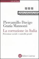 La corruzione in Italia. Percezione sociale e controllo penale