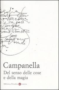 Del senso delle cose e della magia - Tommaso Campanella - copertina